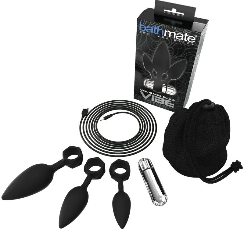 Plugs Anaux En Silicone Étanches Rechargeables