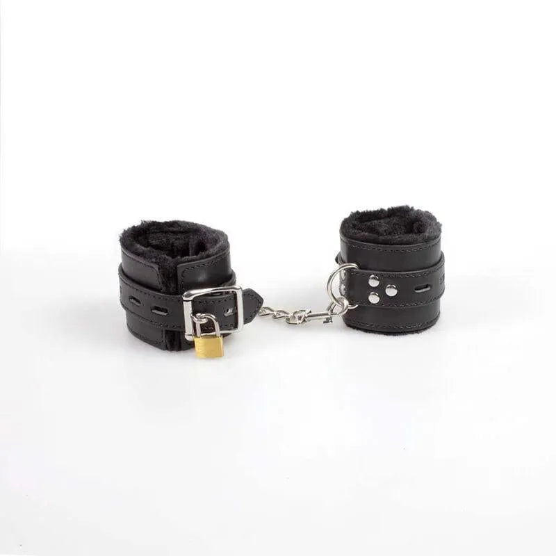 Poignets Bondage Cuir Synthétique Rembourrés