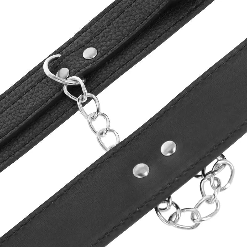 Poignets Réglables Cuir Pu Bondage Darkness