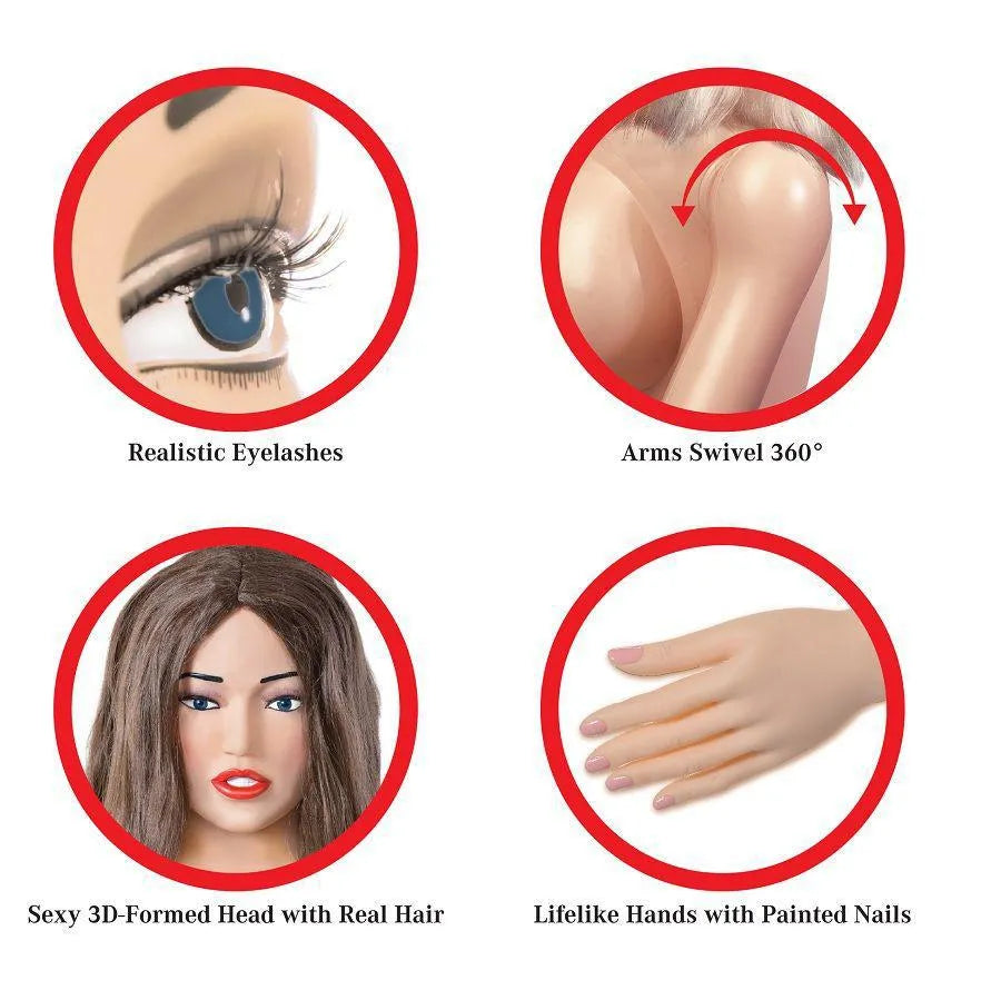 Poupée Gonflable Réaliste Fanta-Flesh