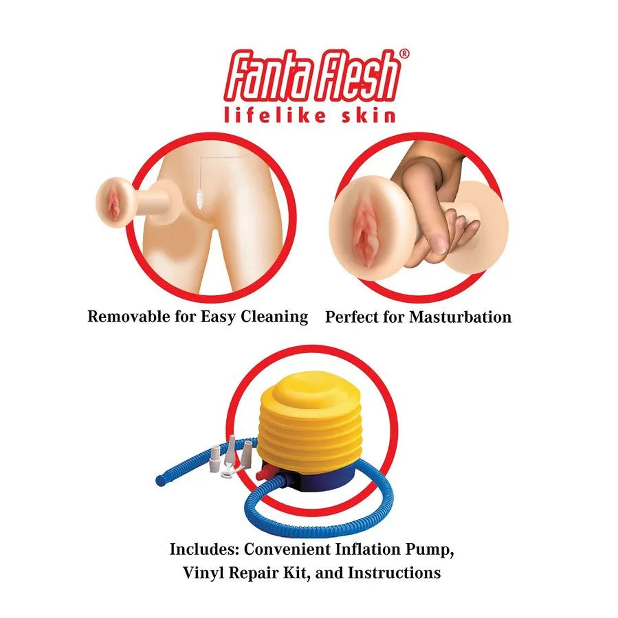 Poupée Gonflable Réaliste Position Levrette