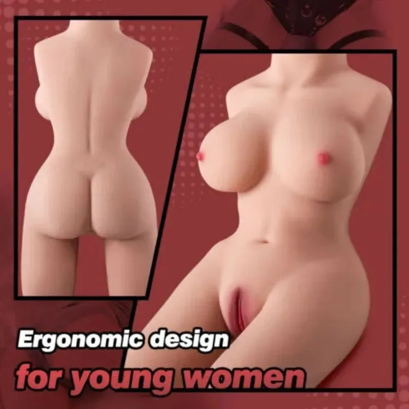 Poupée Gonflable Torse Féminin Réaliste Tpe