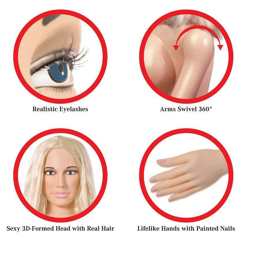 Poupée Sexuelle Gonflable Fanta-Flesh Réaliste