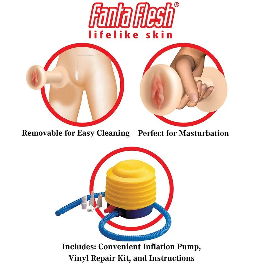Poupée Sexuelle Gonflable Fanta-Flesh Réaliste