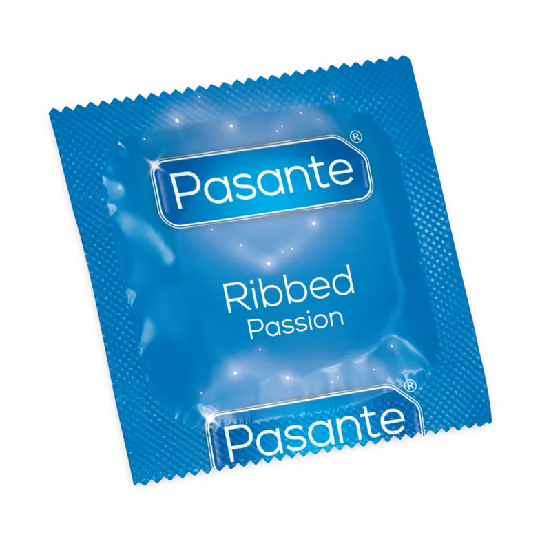 Préservatifs Nervurés Sans Spermicide Pasante