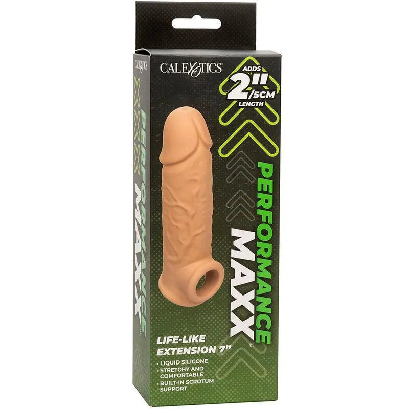 Rallonge Pénienne Réaliste Silicone Extensible