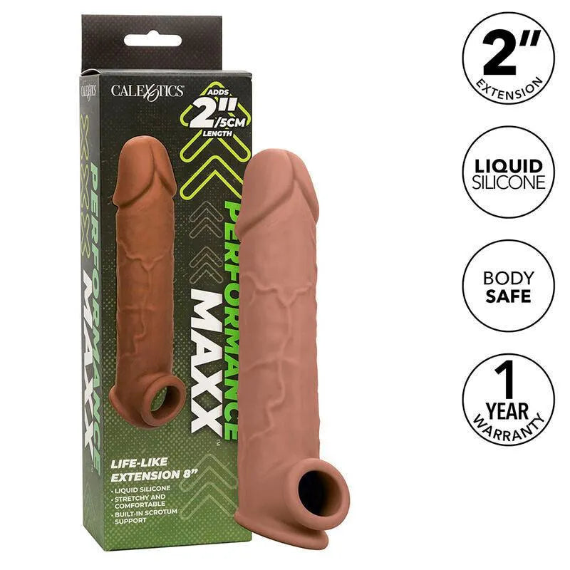 Rallonge Pénienne Silicone Réaliste Extensible
