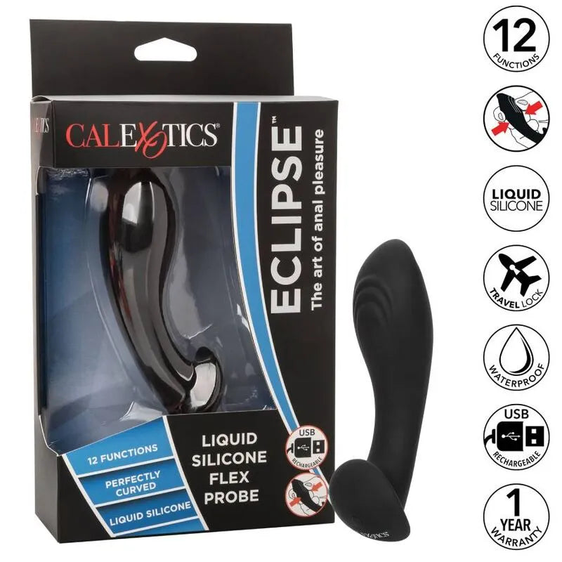 Sonde Anale Flexible En Silicone Rechargeable