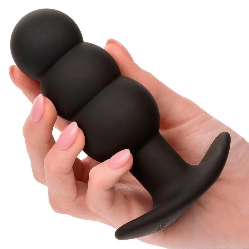 Sonde Perlée Vibrante En Silicone Rechargeable