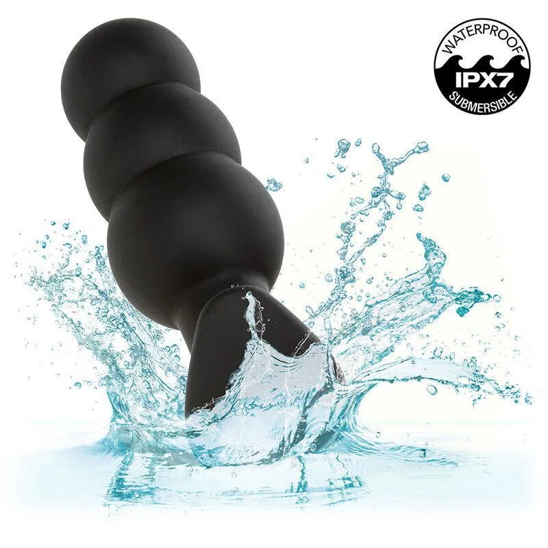 Sonde Perlée Vibrante En Silicone Rechargeable