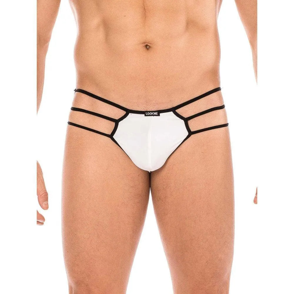 Sous-Vêtement Jock Blanc Style 3 Cordes