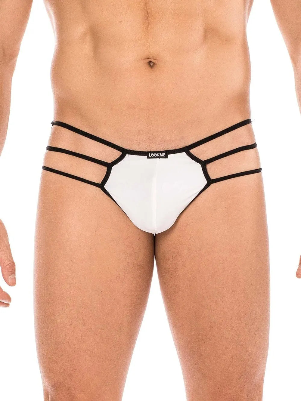 Sous-Vêtement Jock Blanc Style 3 Cordes