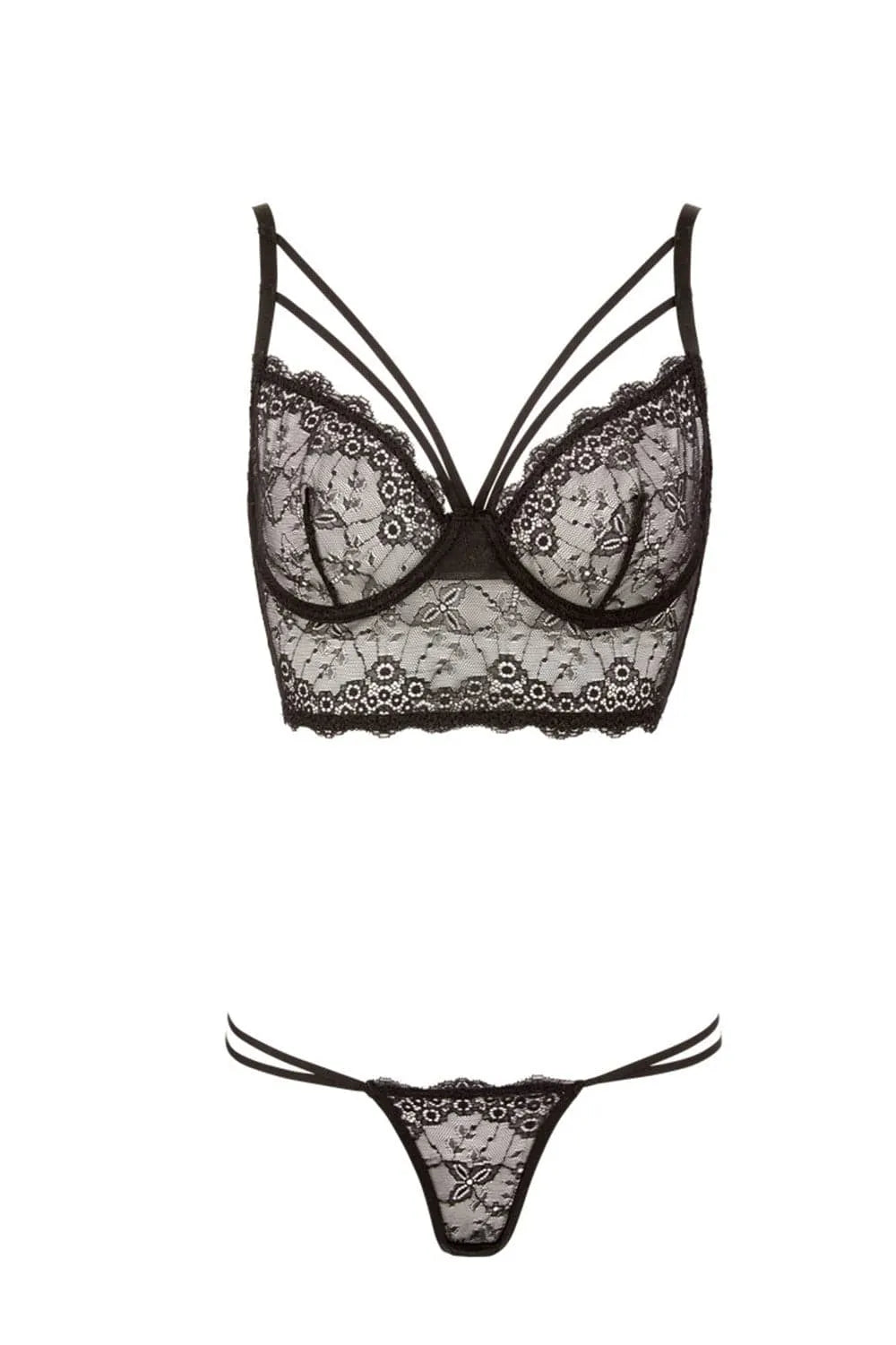 Soutien-Gorge Dentelle Noire Confortable