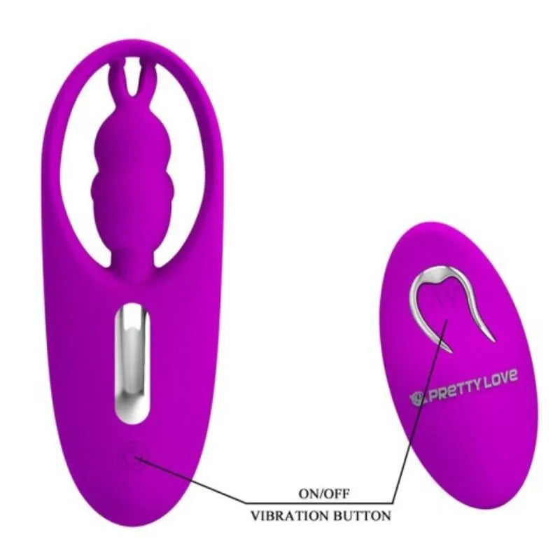 Stimulateur Clitoridien En Silicone Discret Avec Télécommande