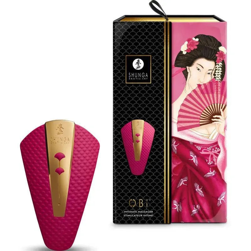 Stimulateur clitoridien rose ergonomique en silicone hypoallergénique, design élégant, avec boîte décorative.
