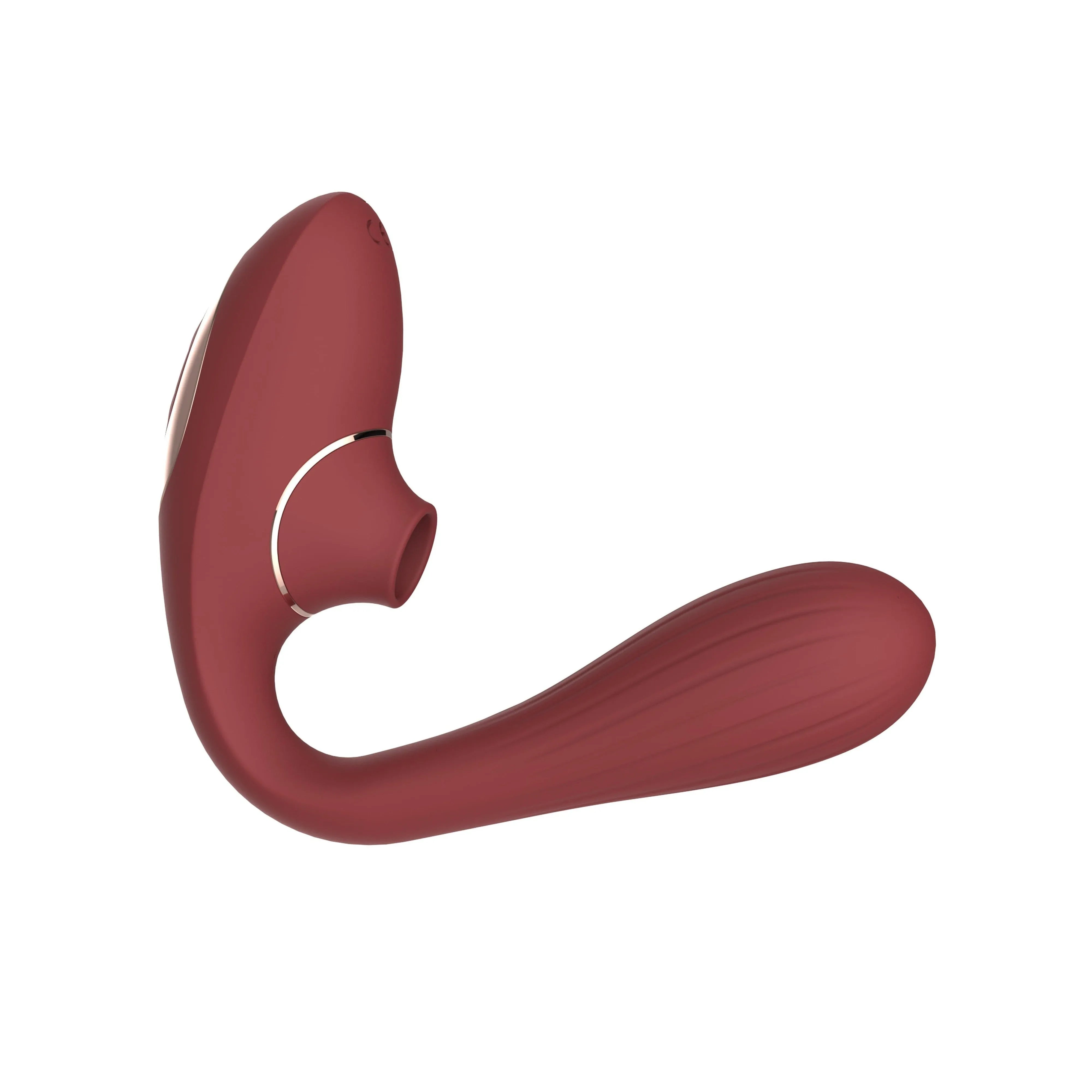 Stimulateur Clitoridien Et Vibromasseur G Waterproof Bordeaux