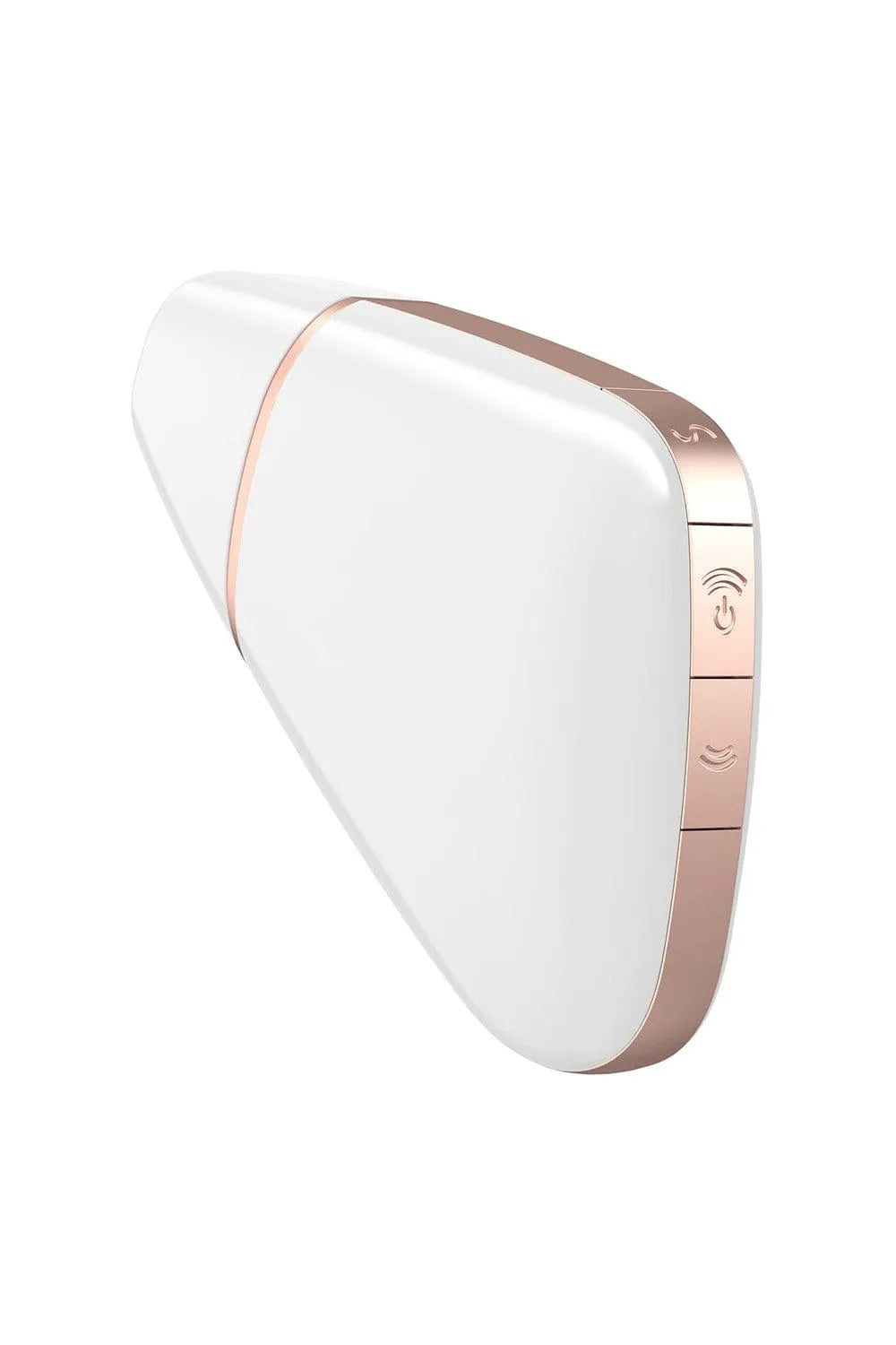 Stimulateur Connecté Blanc Pulsé Vibrations Silicone