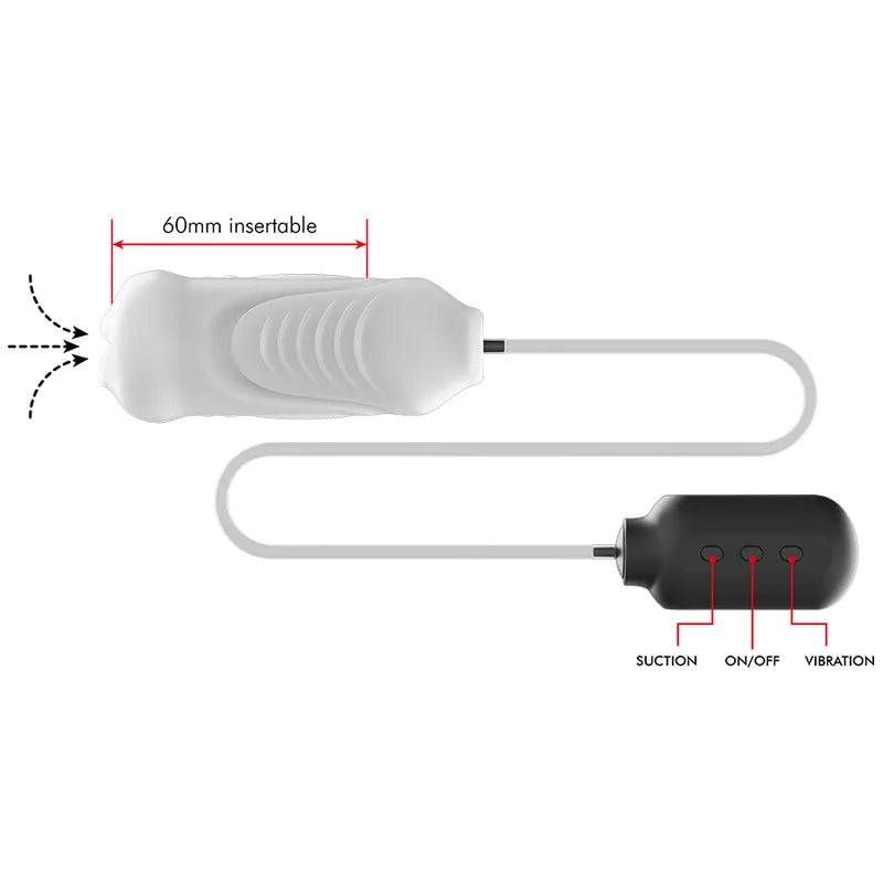 Stimulateur Sexe Oral Vibrations Aspiration