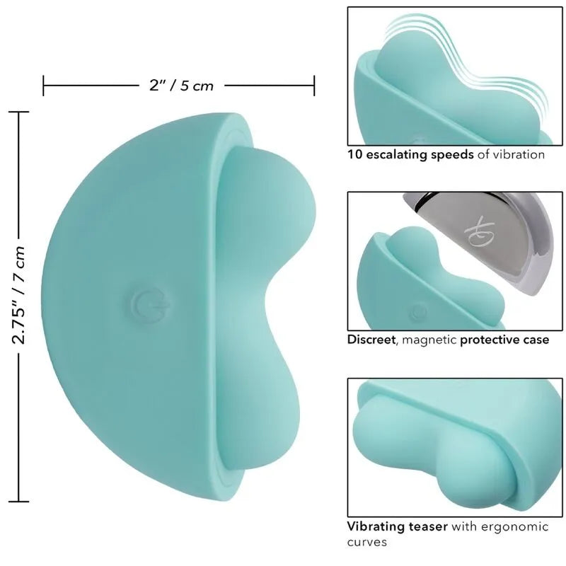 Stimulateur Vibrant Étanche Silicone Ergonomique