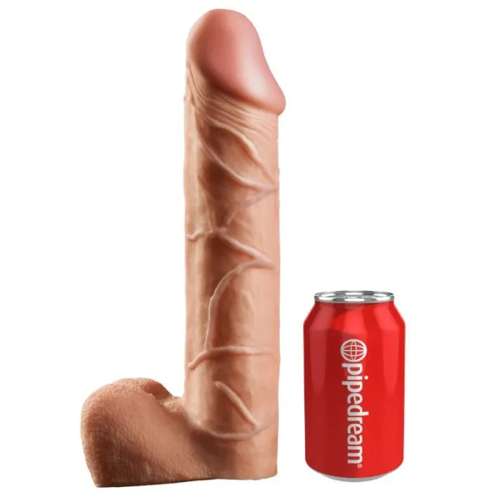 Strap-On Creux Réaliste King Cock 10 Pouces