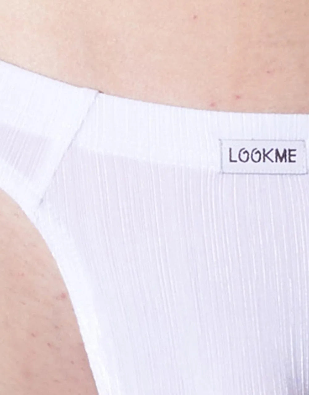 String Blanc Homme Élégant En Polyamide Extensible