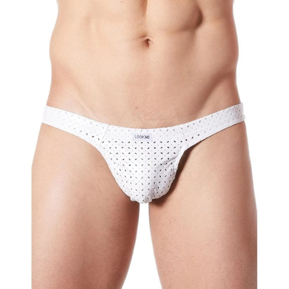 String Blanc Pour Homme