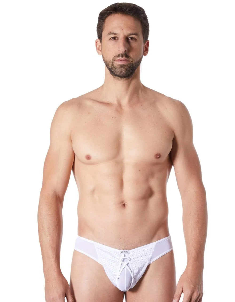 String Blanc Sexy Avec Transparence