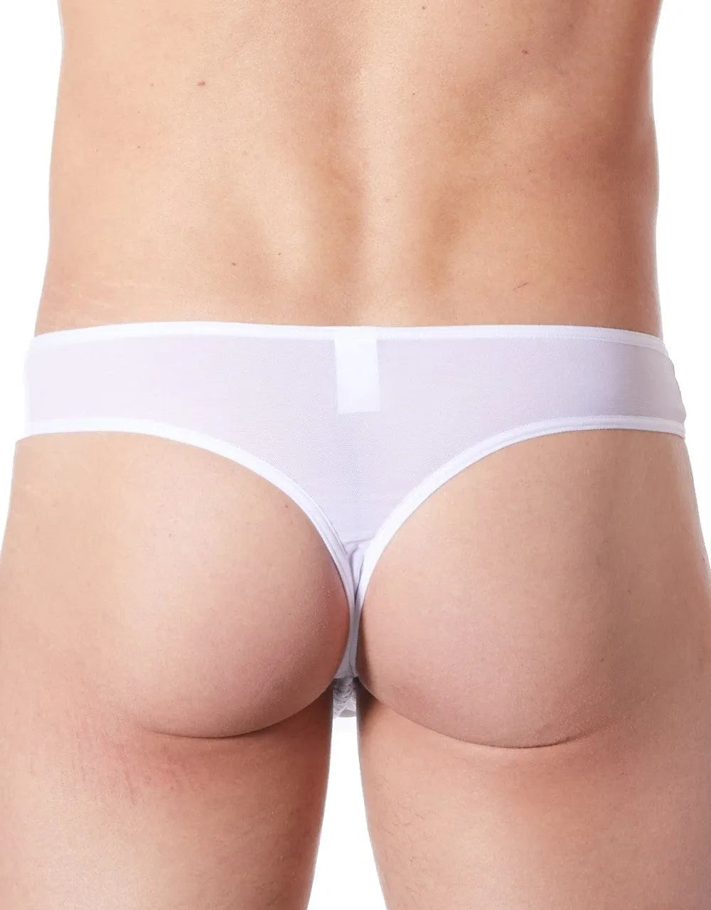 String Blanc Sexy Avec Transparence