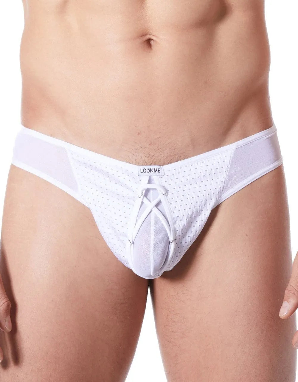 String Blanc Sexy Avec Transparence