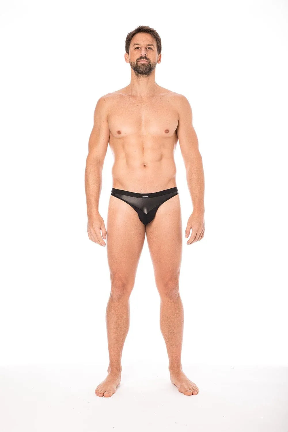 String Cuir Homme