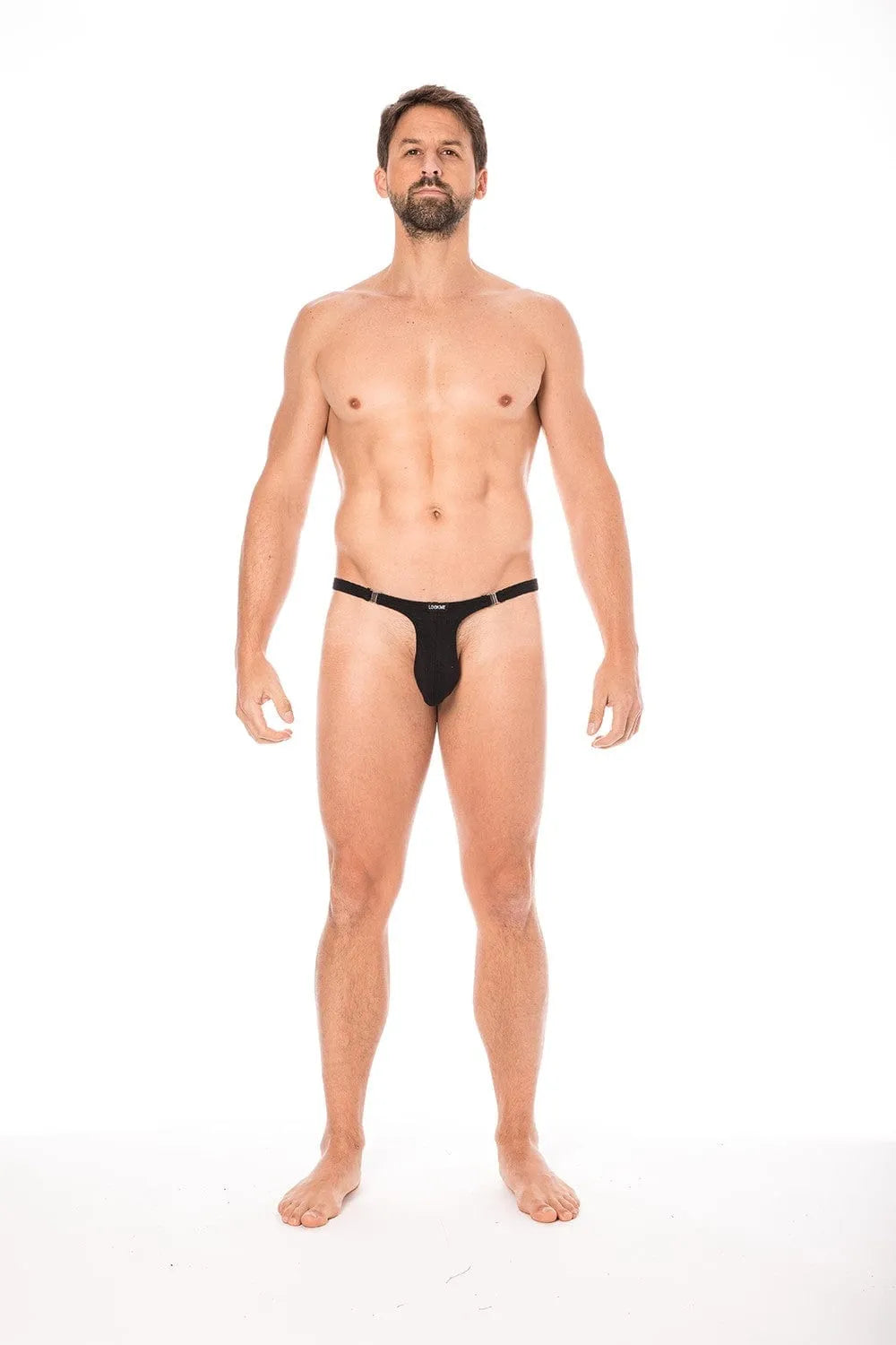 String Noir Coton