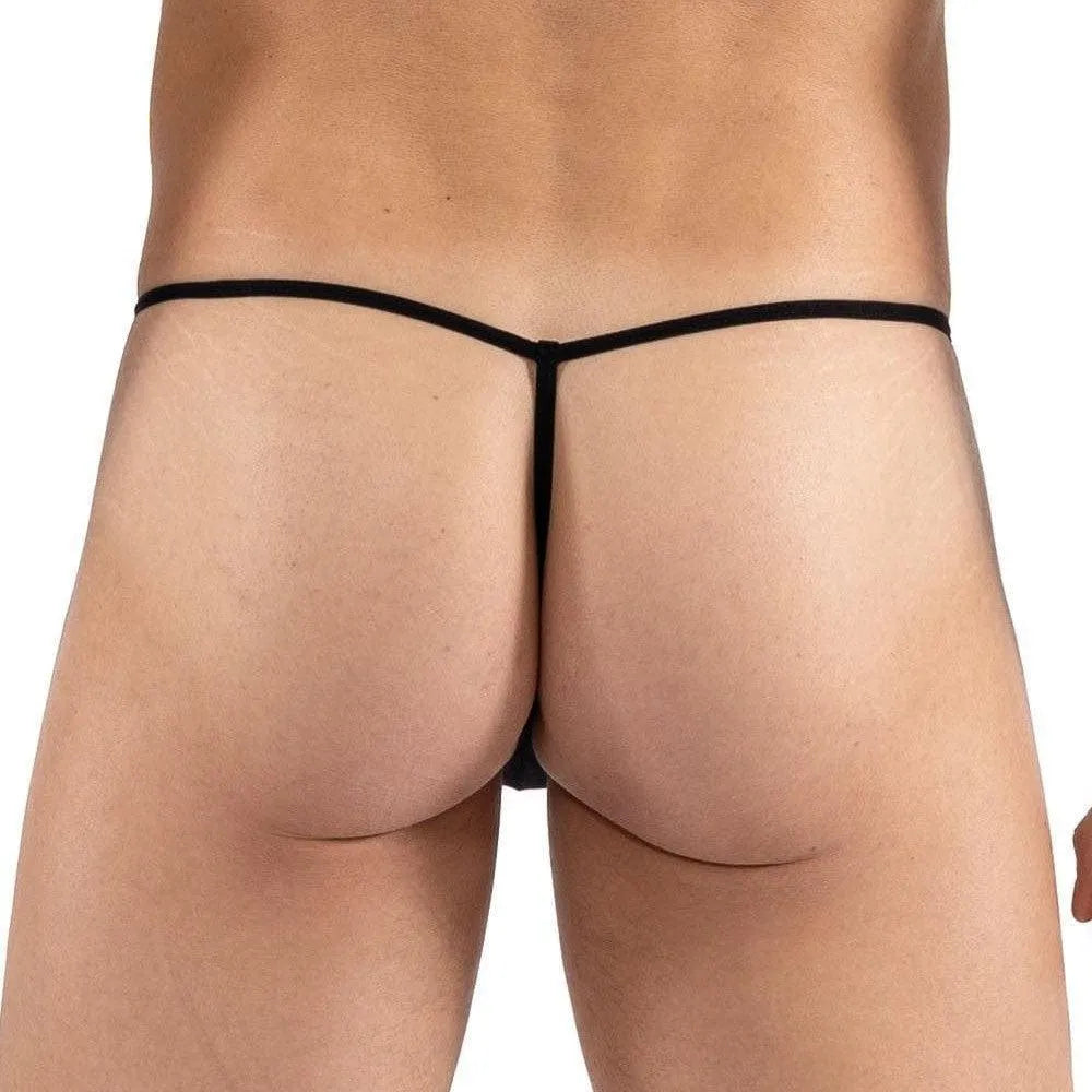 String Érotique Résille Noire Lookme