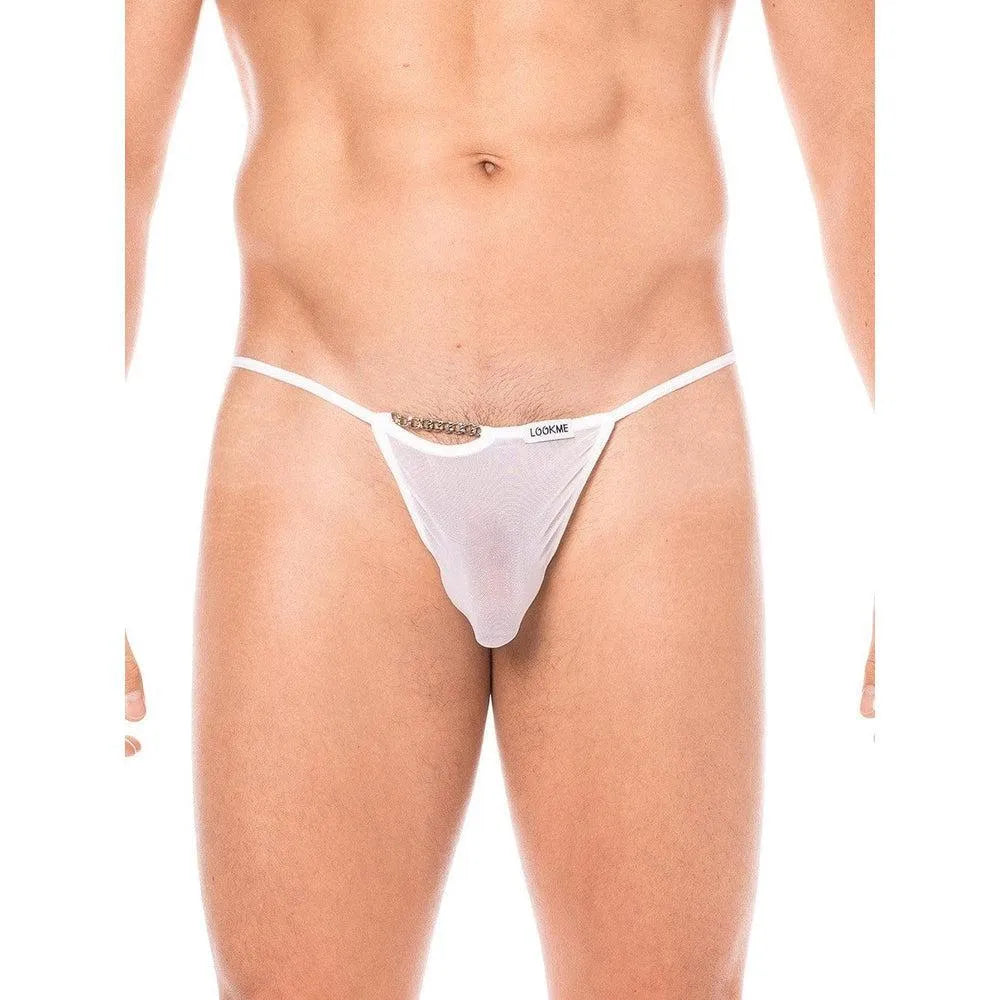 String Transparent Homme