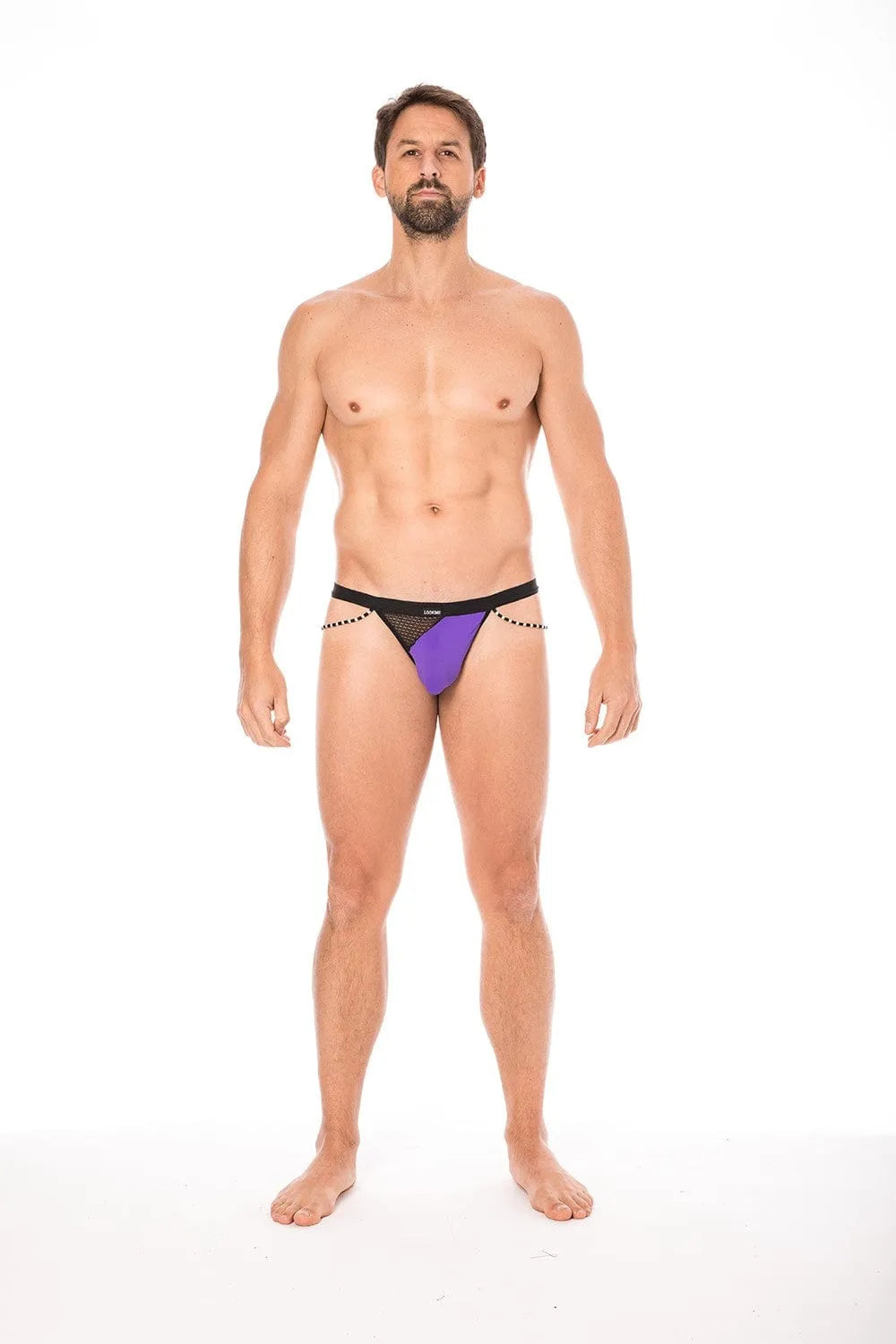 String Violet Homme
