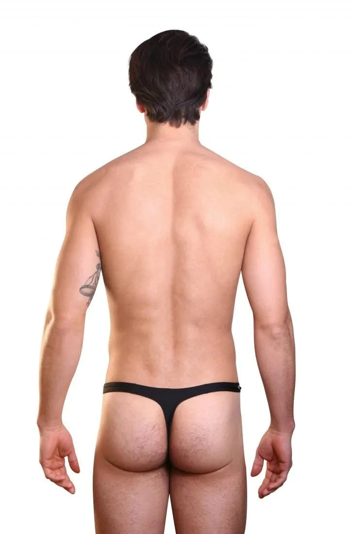 Stripper String Opaque Et Transparent Avec Œillets