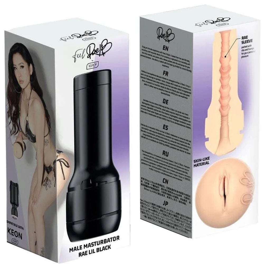 Stroker Réaliste Rae Lil Black Pour Keon