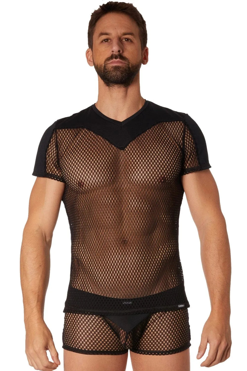 T-Shirt Résille Noir Sexy Jump Street