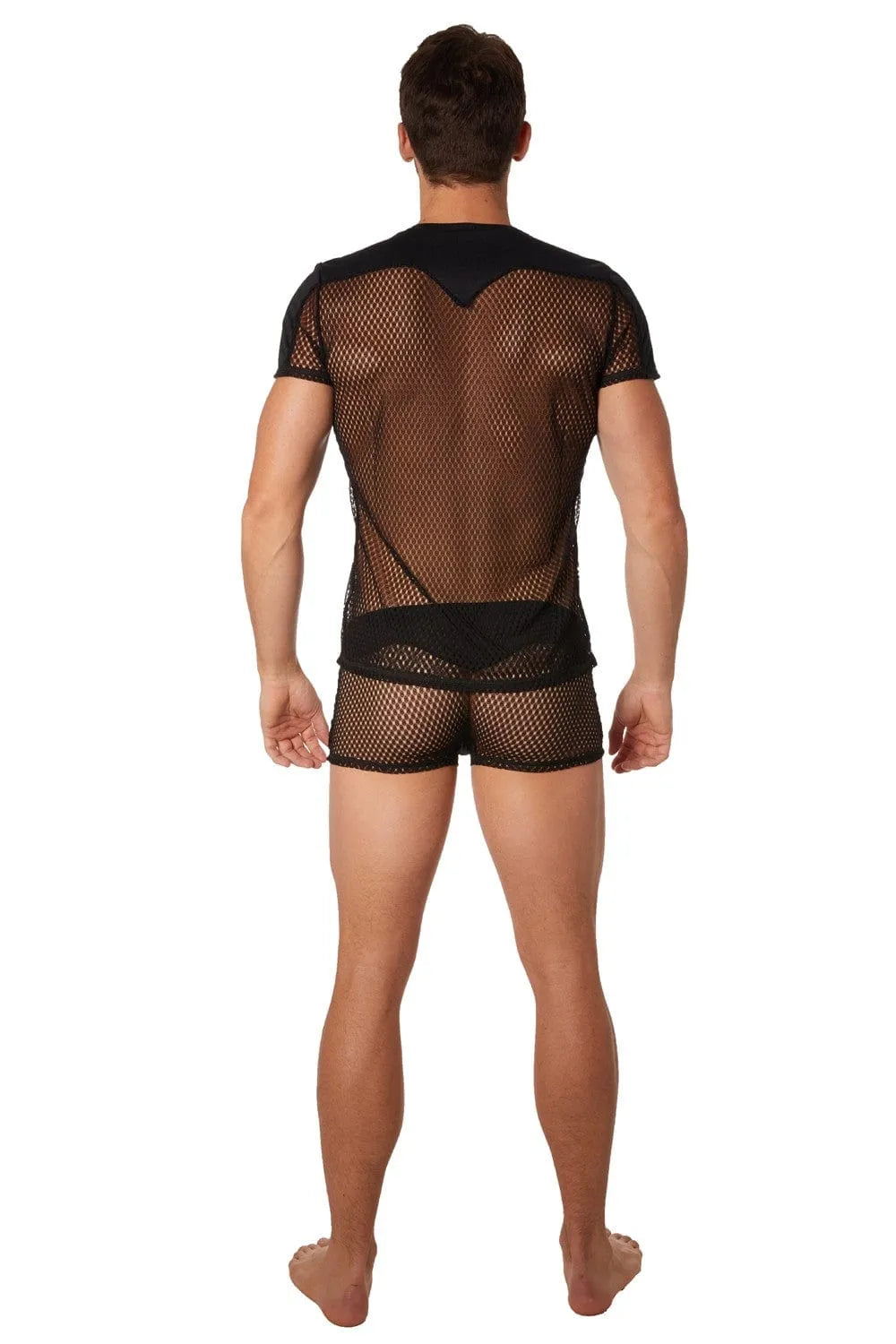 T-Shirt Résille Noir Sexy Jump Street