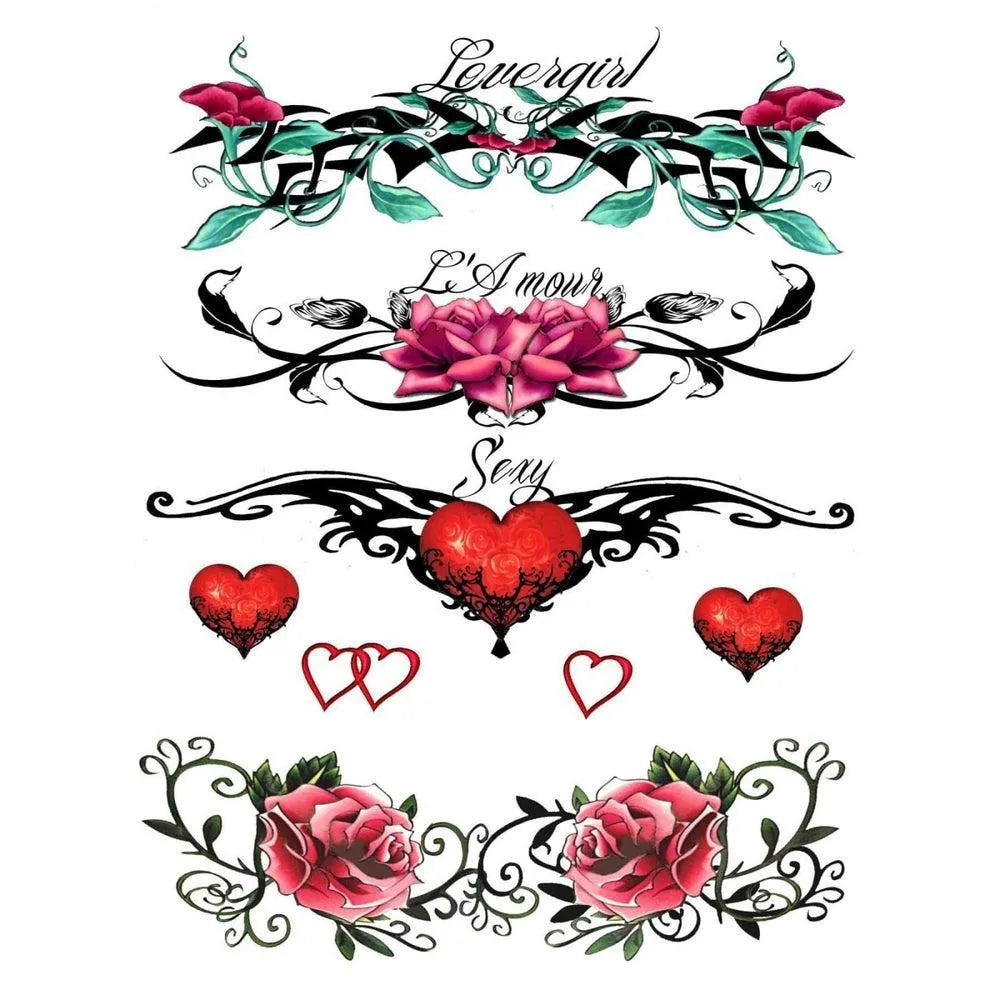 Tatouage Temporaire Hypoallergénique Waterproof Usa