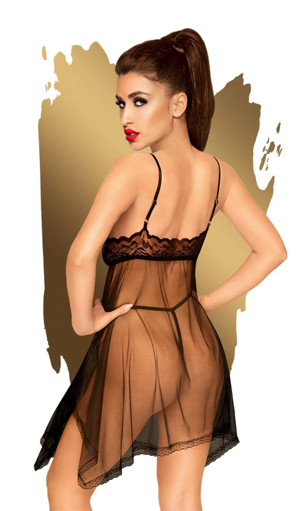 Transparent nuisette femme