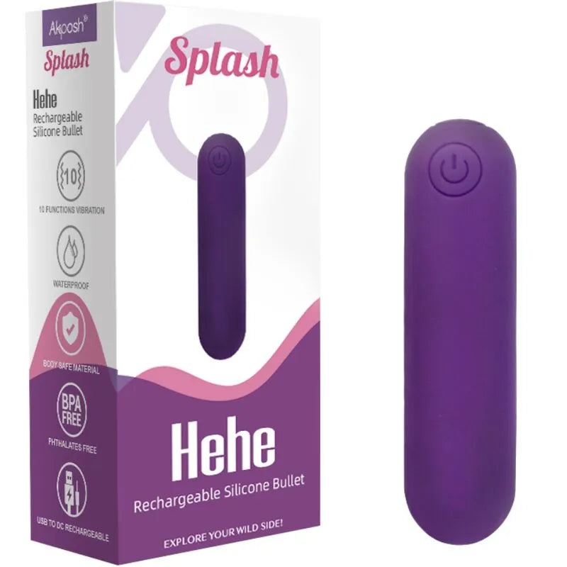 Œuf Vibrant Rechargeable Étanche Silicone