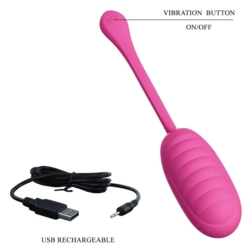Œuf Vibrant Rose Avec Application Smartphone