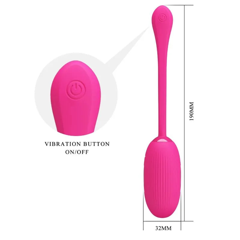 Œuf Vibrant Rose Télécommandé Par Application