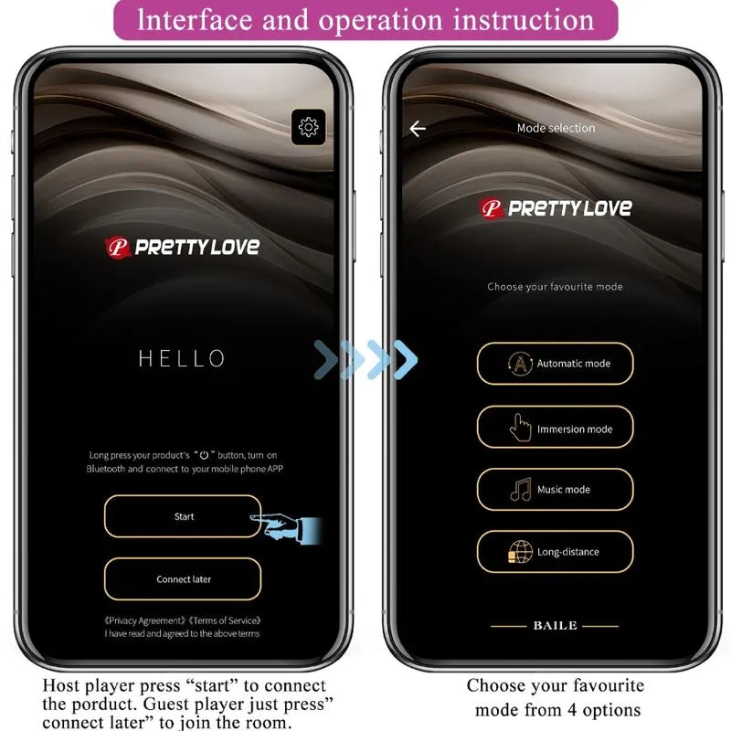 Œuf Vibrant Rose Télécommandé Par Application