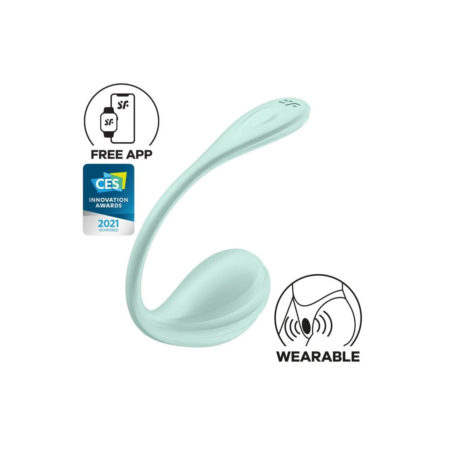 Œuf Vibrant Silicone Flexible Point G