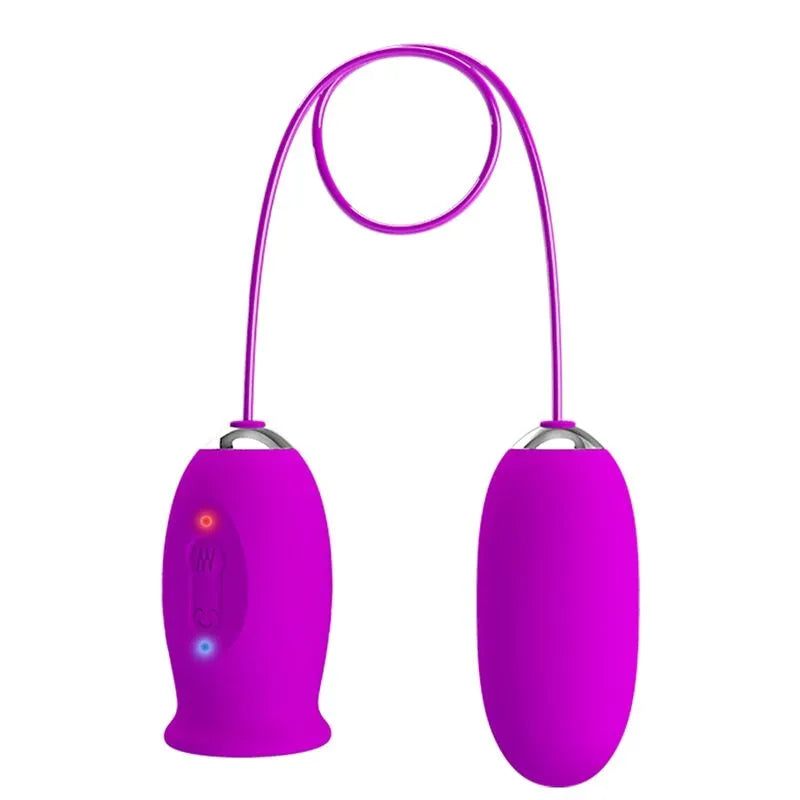 Œuf Vibrant Silicone Violet 12 Vibrations