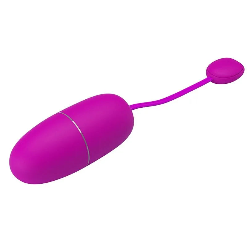 Œuf Vibrant Silicone Violet Contrôle App