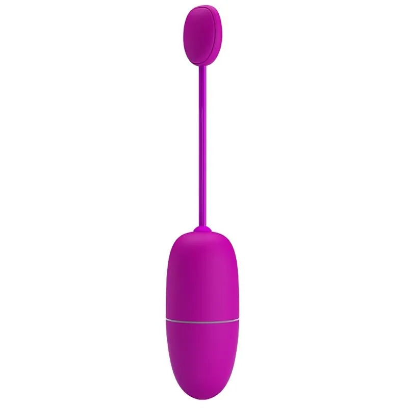 Œuf Vibrant Silicone Violet Contrôle App