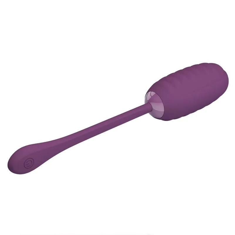 Œuf Vibrant Silicone Violet Contrôle Smartphone