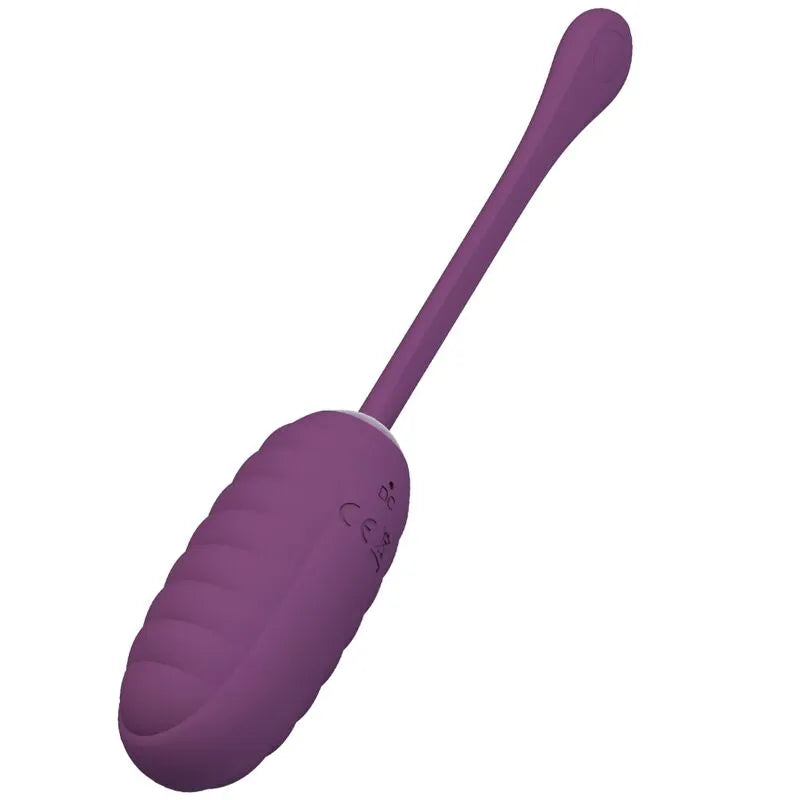 Œuf Vibrant Silicone Violet Contrôle Smartphone